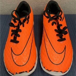 Kids Nike Free Hypervenom Size-7Y - 705390-800 Til Orange Shoes 2015
